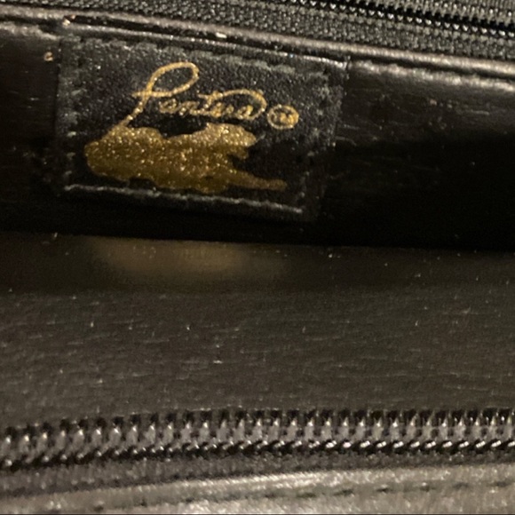 black leather constructed slim style medium size crossbody bag - Picture 5 of 7